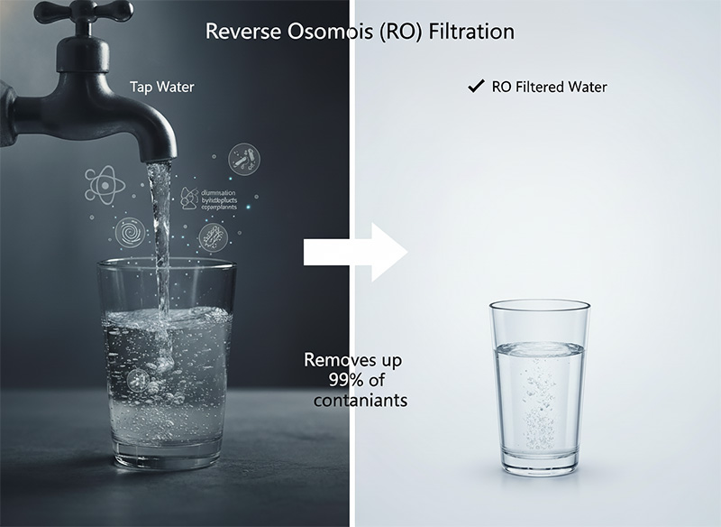 tap water to ro water GD IZERO
